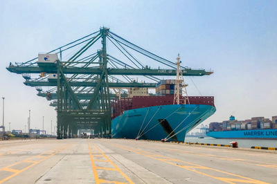 一批國產(chǎn)防疫物資出口歐洲 天津港助力運(yùn)輸暢通